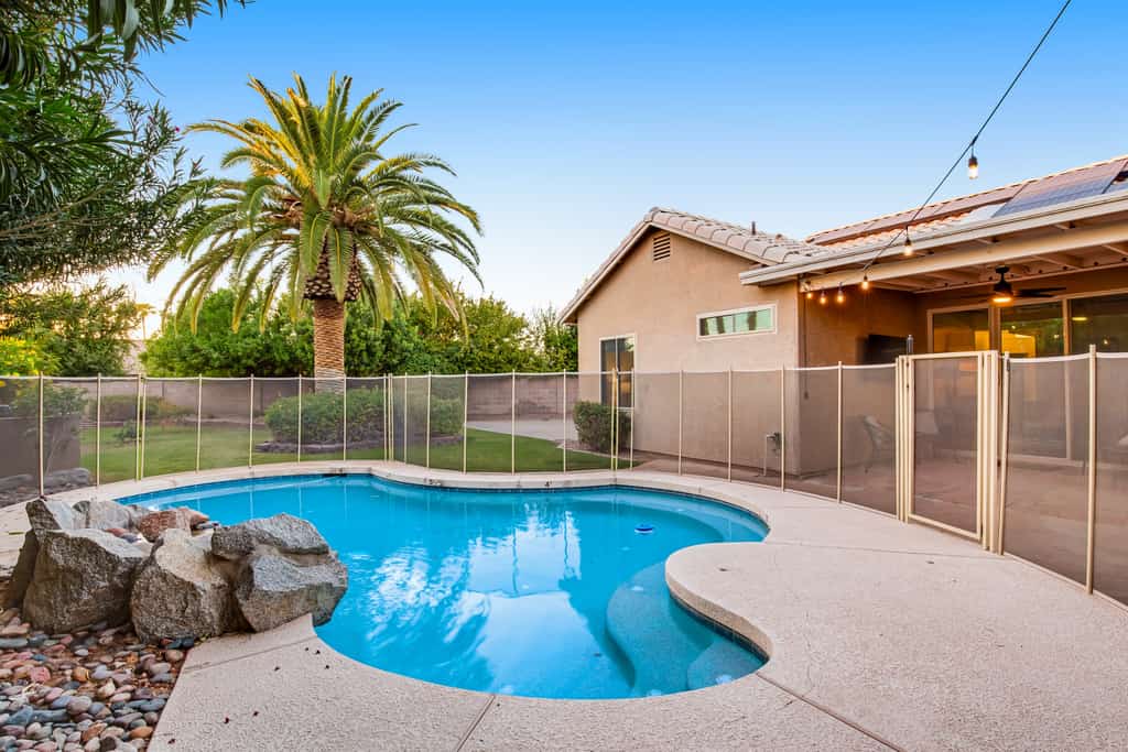 Fantastic home with private heated pool, grill, Ping-Pong & enclosed backyard