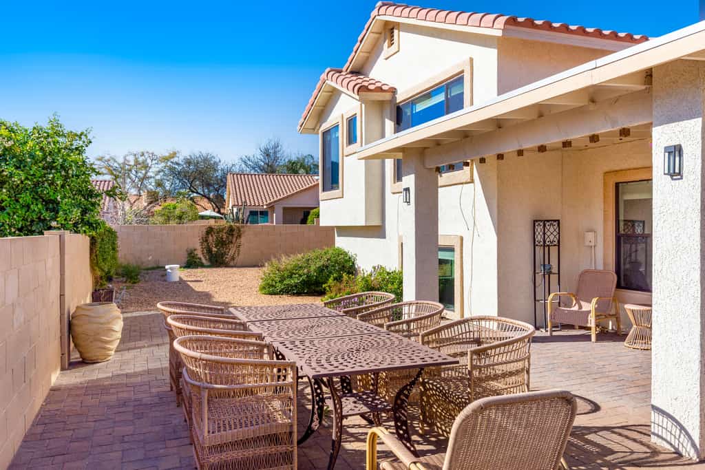Spacious home with mountain views, grill, central air-conditioning, & free WiFi