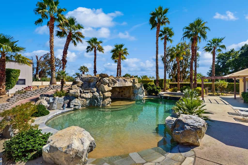 Luxurious Dog-Friendly home with an outdoor kitchen, private pool, spa, & casita