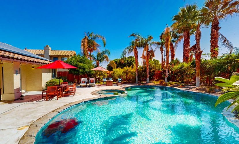 Dog-Friendly Home w/ a Private Pool, Pool Spa, Firepit, & Patio - 3BR - #66716