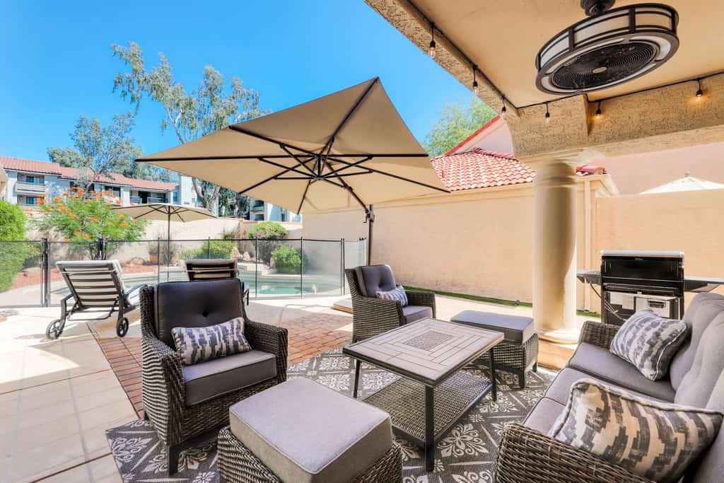 Spacious modern home with pool, central AC & grill