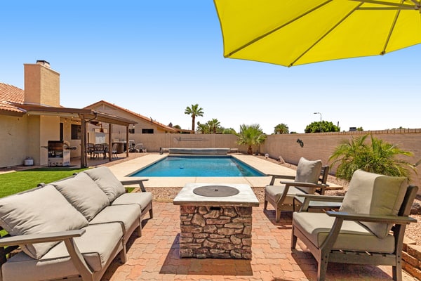 Dog-friendly home with private pool, great backyard, and free WiFi
