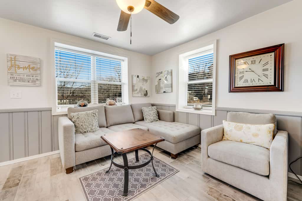 Ideally located, updated home near downtown with yard & washer/dryer