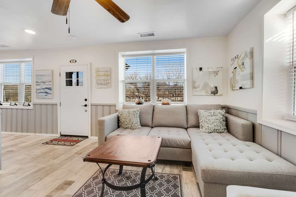 Ideally located, updated home near downtown with yard & washer/dryer