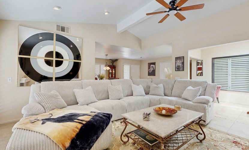 Sunny Palm Desert Retreat with Breathtaking Mountain & Valley Views, Heated Pool