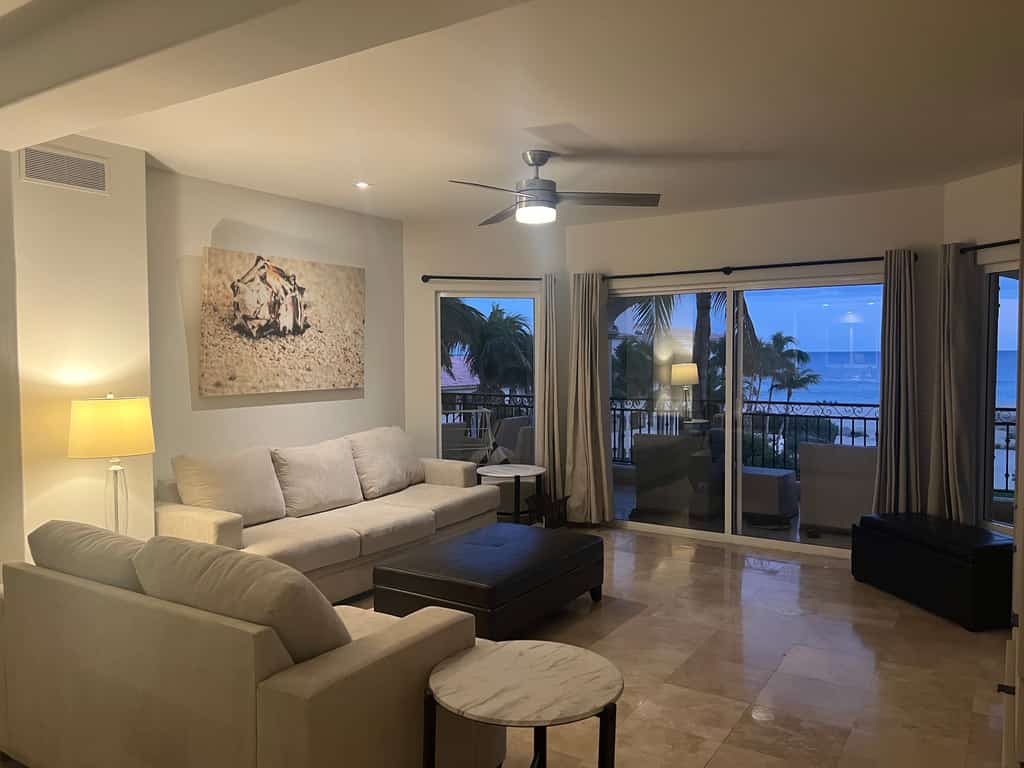 Nestled on the tranquil third floor of a magnificent resort, this newly renovated sanctuary invites you to immerse yourself in the serenity of oceanfront living. With sweeping views of the azure waters and verdant landscapes, time seems to slow down, allowing you to savor every moment enveloped in the gentle caress of warm breezes.
