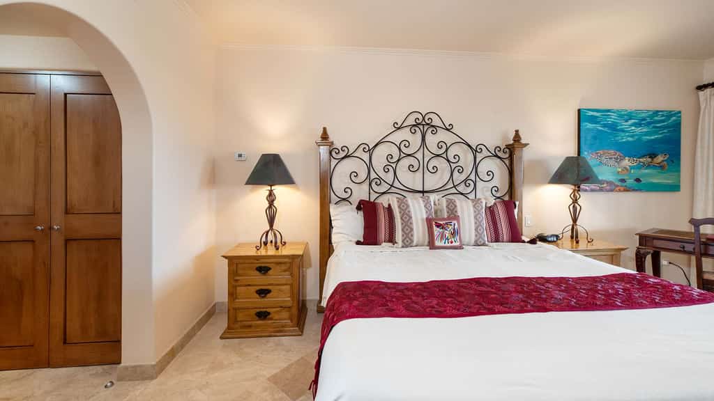Wooden doors and light colored walls merge in a magnificent sense of Victorian-Era Mexico, intertwined with the new and awe-inspiring of the high-tech appliances.