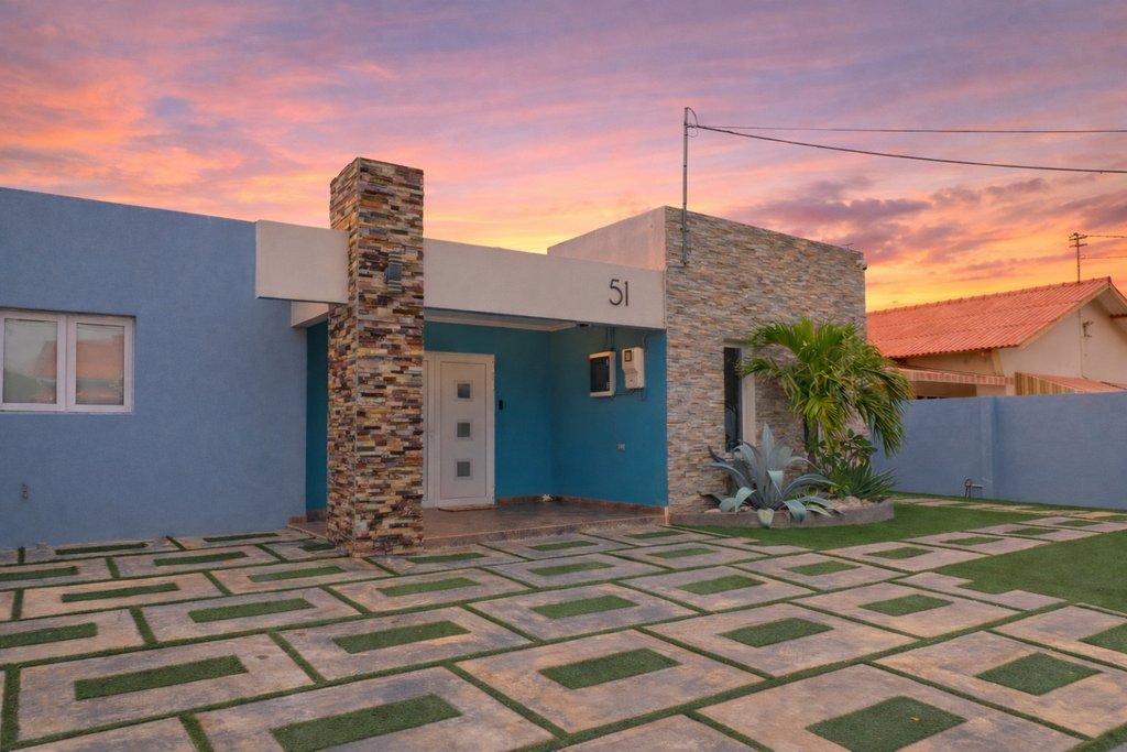 Villa Azul Tide - Oranjestad bohemian beach vibes