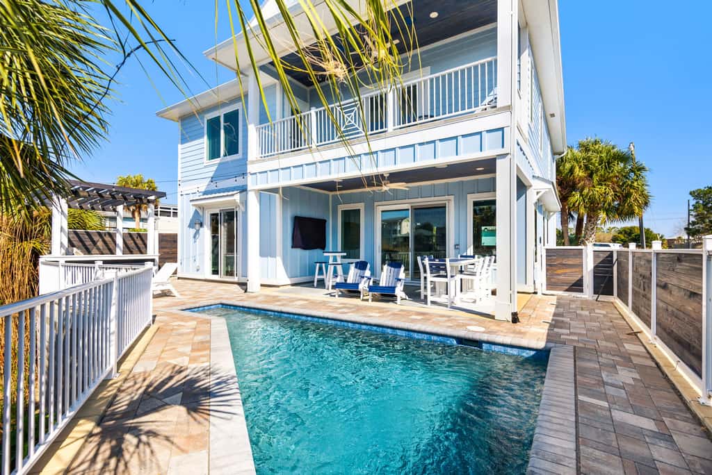 Stunning custom coastal hideaway with private pool