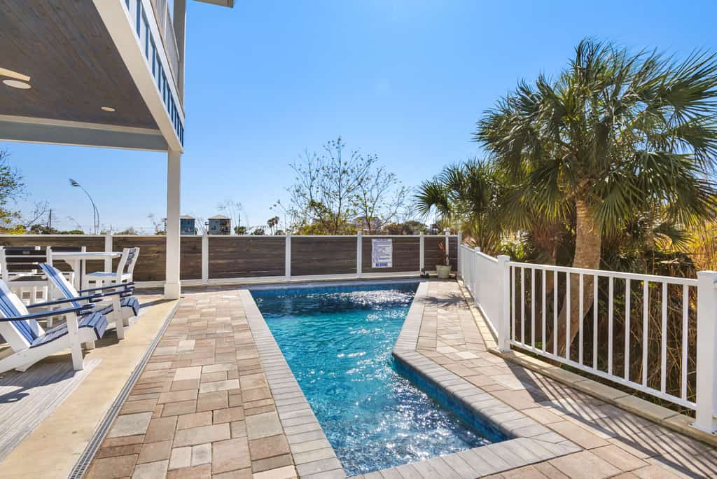 Stunning custom coastal hideaway with private pool