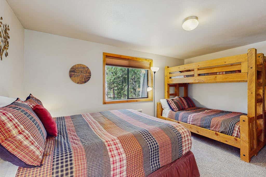Dog-friendly cabin with pool, sauna, private hot tub, & great deck