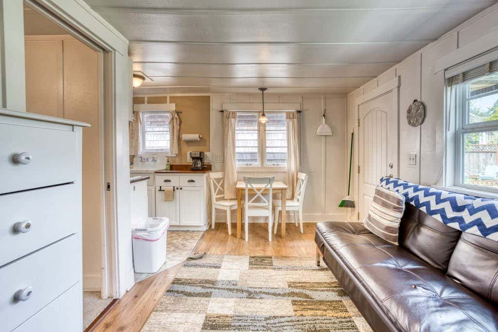 Three Cozy Cottages with Gas Fireplaces, Courtyard, & Beach Access - Dog-Friendly