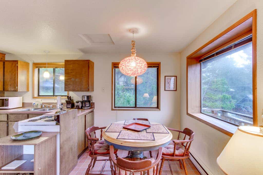 Dog-friendly downtown home moments from the beach w/ distant ocean views