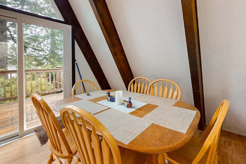 Dog-Friendly Home with Expansive Deck with Hot Tub and Dock on Woahink Lake