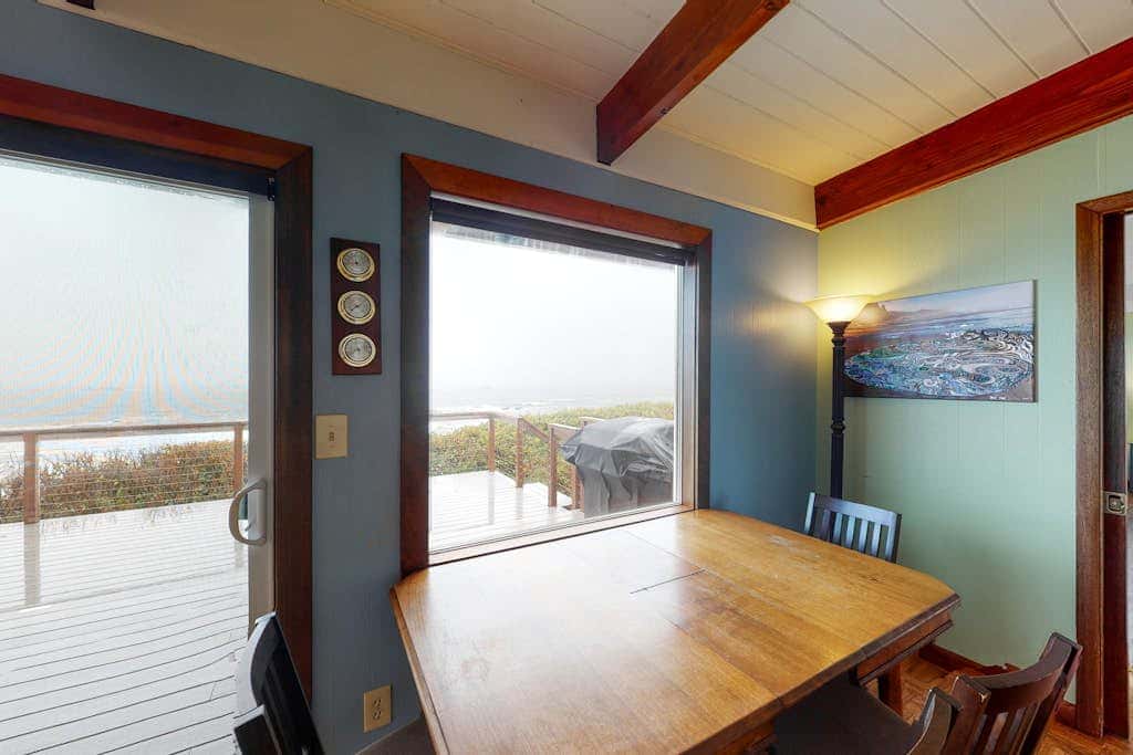 Dog-Friendly, Oceanfront Home with a Private Hot Tub, Firepit, & Free WiFi