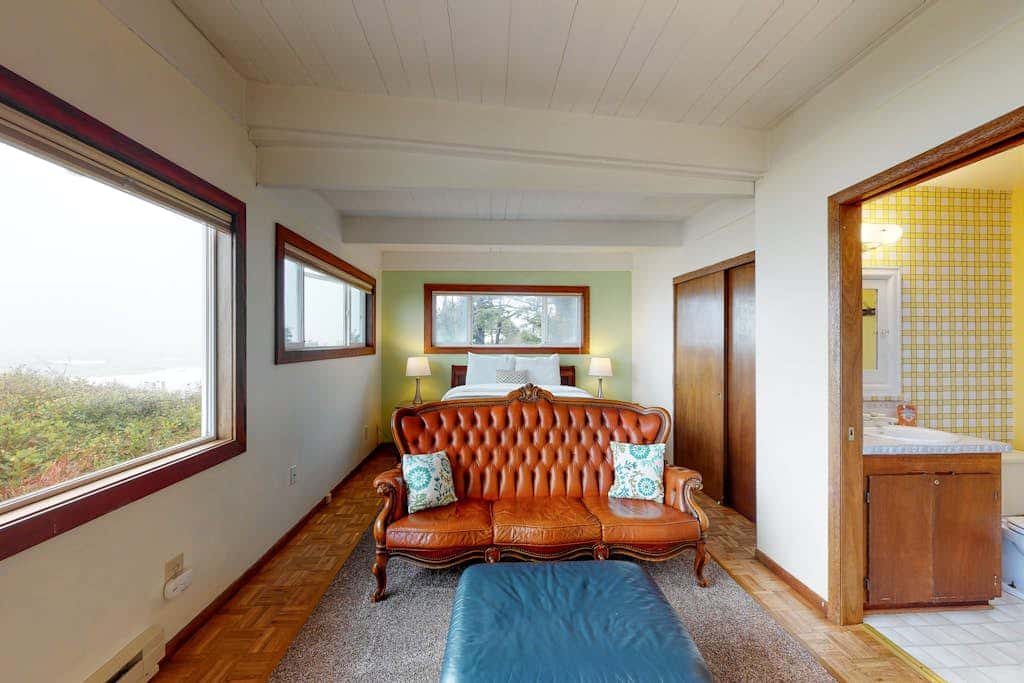Dog-Friendly, Oceanfront Home with a Private Hot Tub, Firepit, & Free WiFi