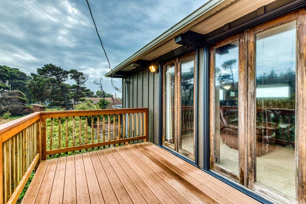 Dog-Friendly, Oceanfront Home with a Private Hot Tub, Firepit, & Free WiFi