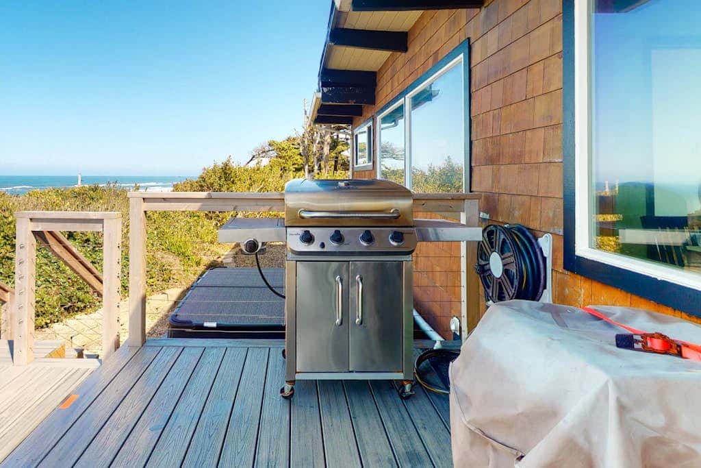 Dog-Friendly, Oceanfront Home with a Private Hot Tub, Firepit, & Free WiFi