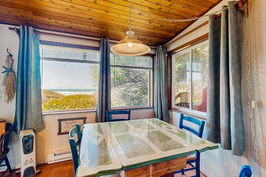 Dog-Friendly Oceanfront Cabin in the Trees with Gorgeous Views