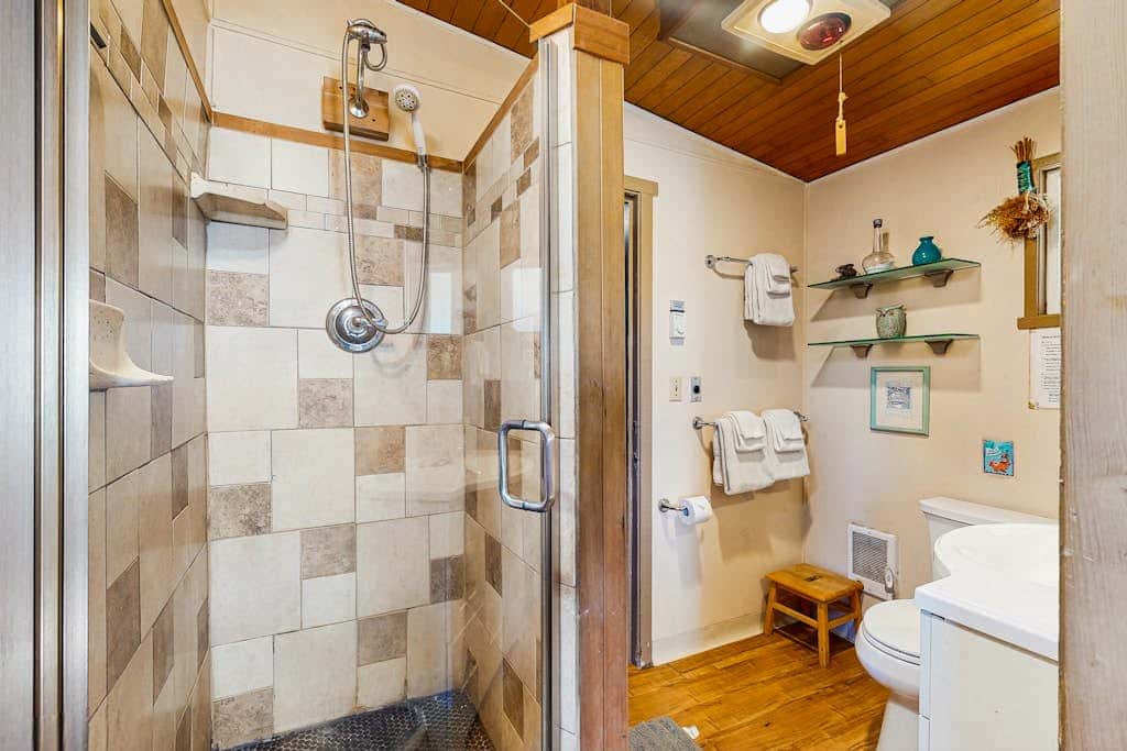 Dog-Friendly Oceanfront Cabin in the Trees with Gorgeous Views