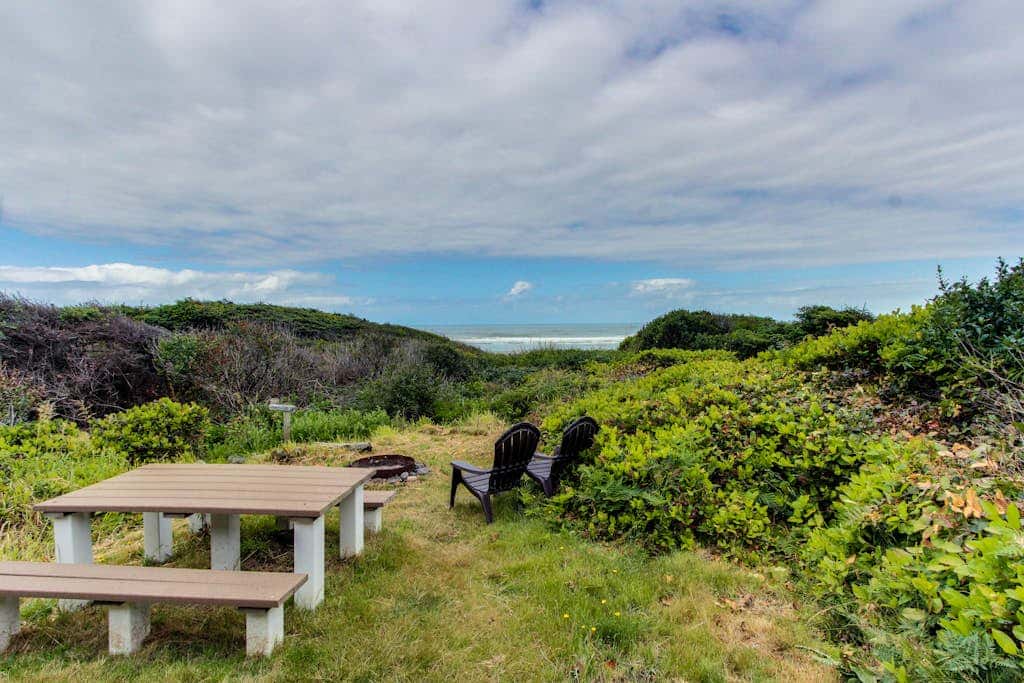 Dog-Friendly Oceanfront Cabin in the Trees with Gorgeous Views