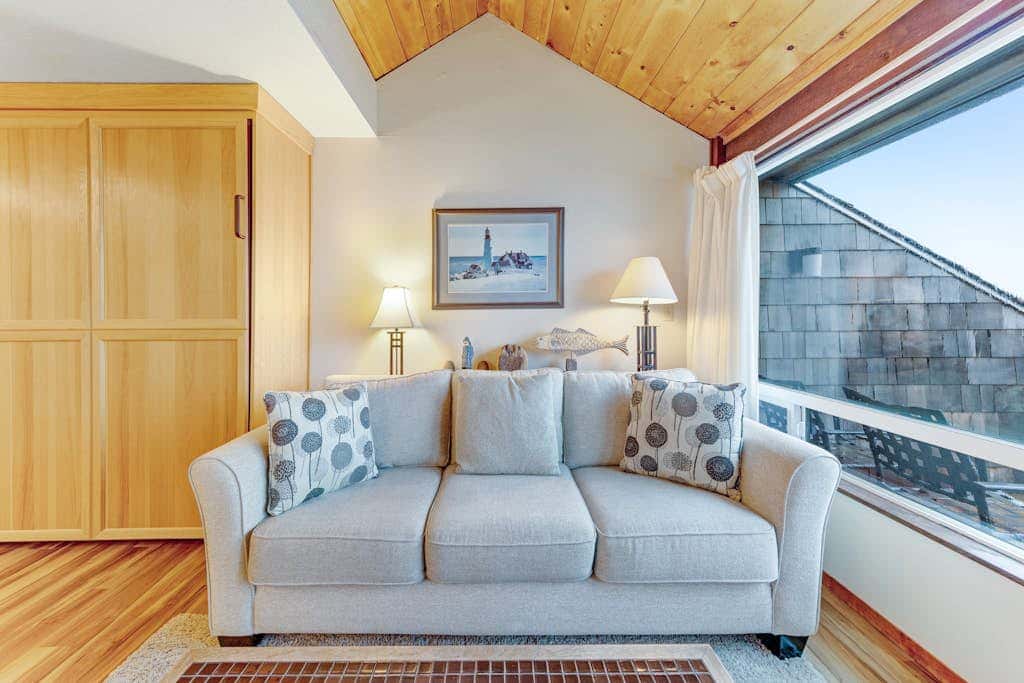 Waterfront Condo with Private Deck, Bay Views, Pool, Hot Tub, & Sauna
