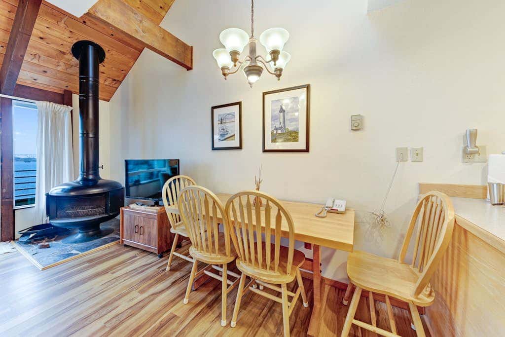 Waterfront Condo with Private Deck, Bay Views, Pool, Hot Tub, & Sauna