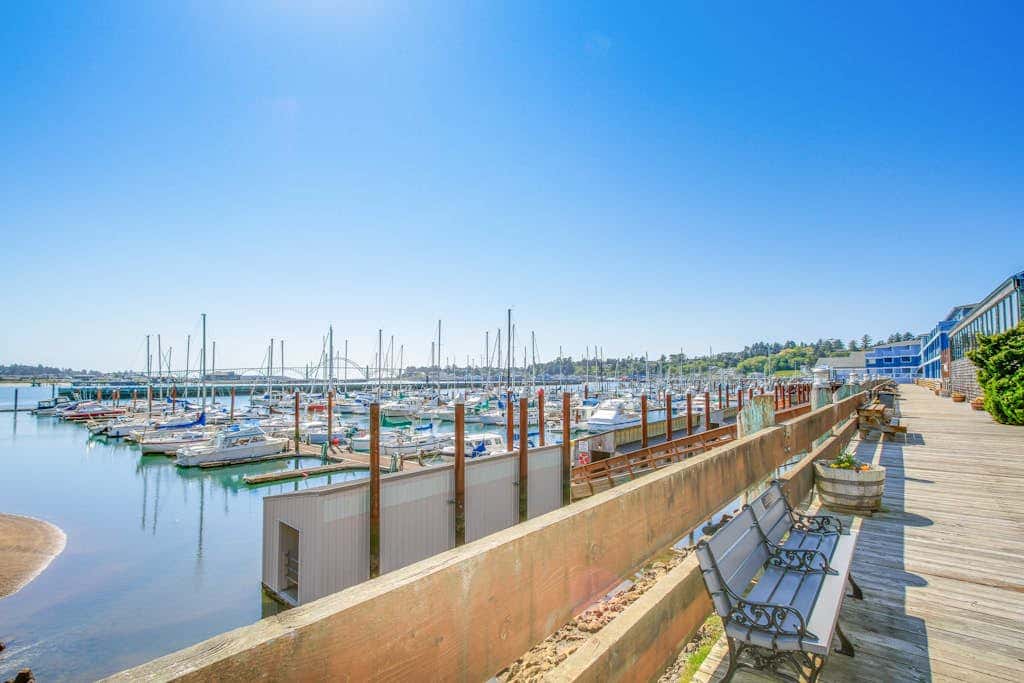 Waterfront Condo with Private Deck, Bay Views, Pool, Hot Tub, & Sauna