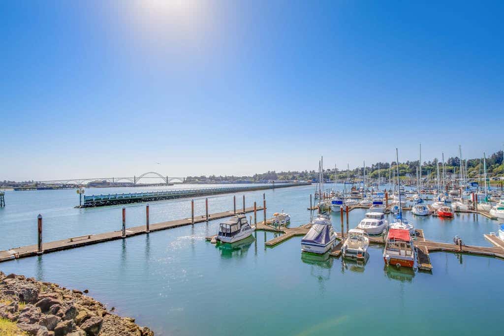 Waterfront Condo with Private Deck, Bay Views, Pool, Hot Tub, & Sauna