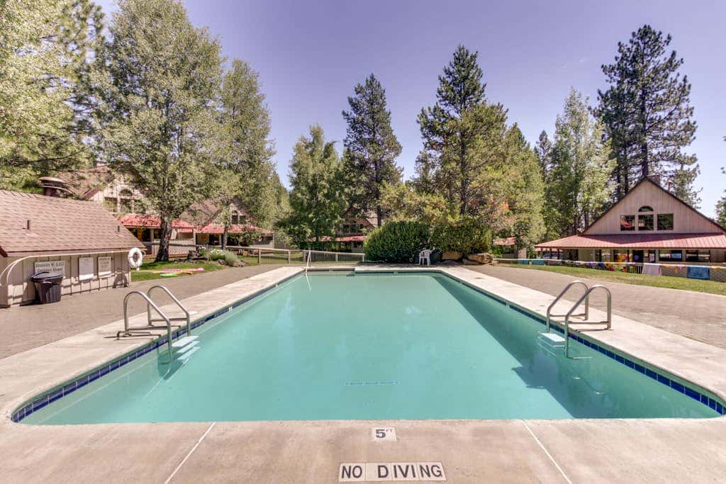 Home with spacious deck with private hot tub & SHARC access