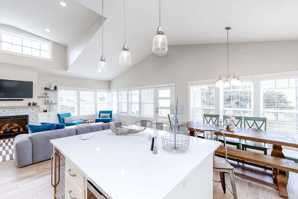 Oceanfront, Dog-Friendly Home with Gas Fireplace - Just Steps from the Beach