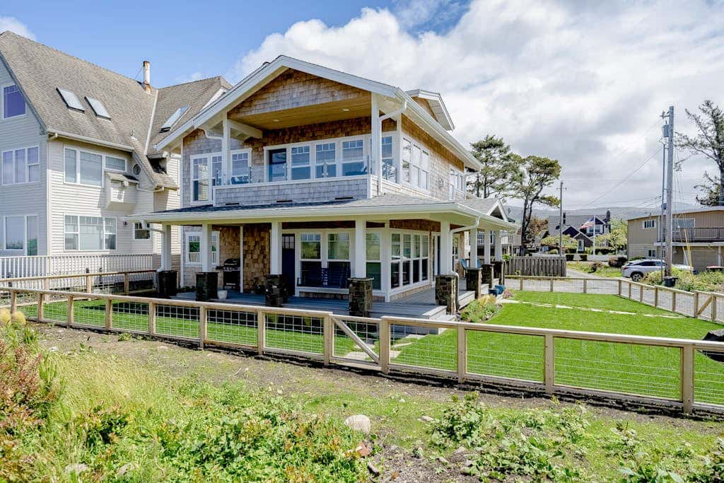 Oceanfront, Dog-Friendly Home with Gas Fireplace - Just Steps from the Beach