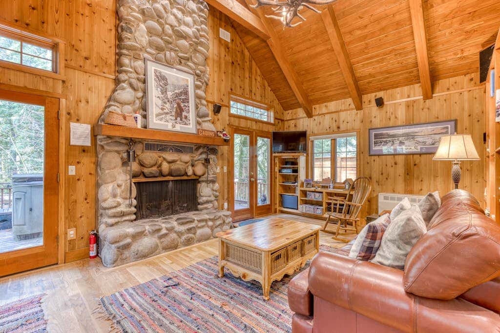 Historic Waterfront Cabin with Hot Tub & Salmon River Access - Dog-Friendly