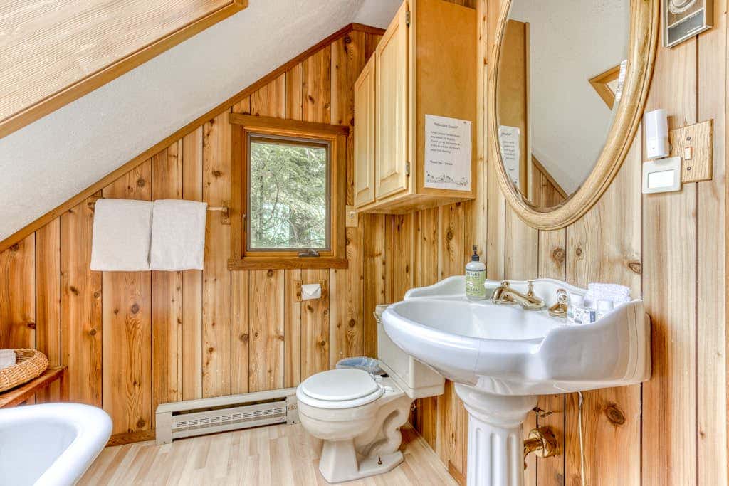 Historic Waterfront Cabin with Hot Tub & Salmon River Access - Dog-Friendly