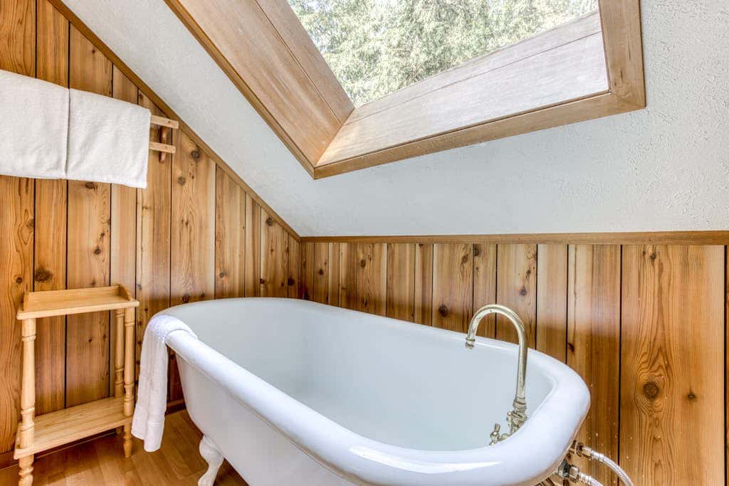 Historic Waterfront Cabin with Hot Tub & Salmon River Access - Dog-Friendly