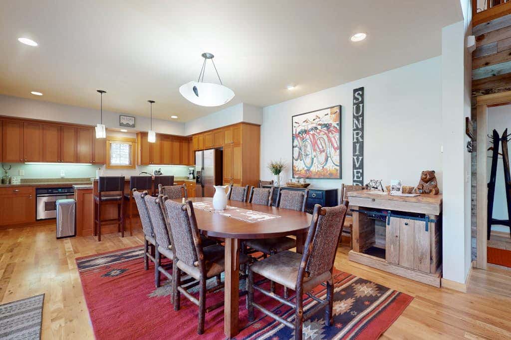 44 Freemont Crossing - Rustic-Chic Retreat with Deck, Hot Tub & Bikes