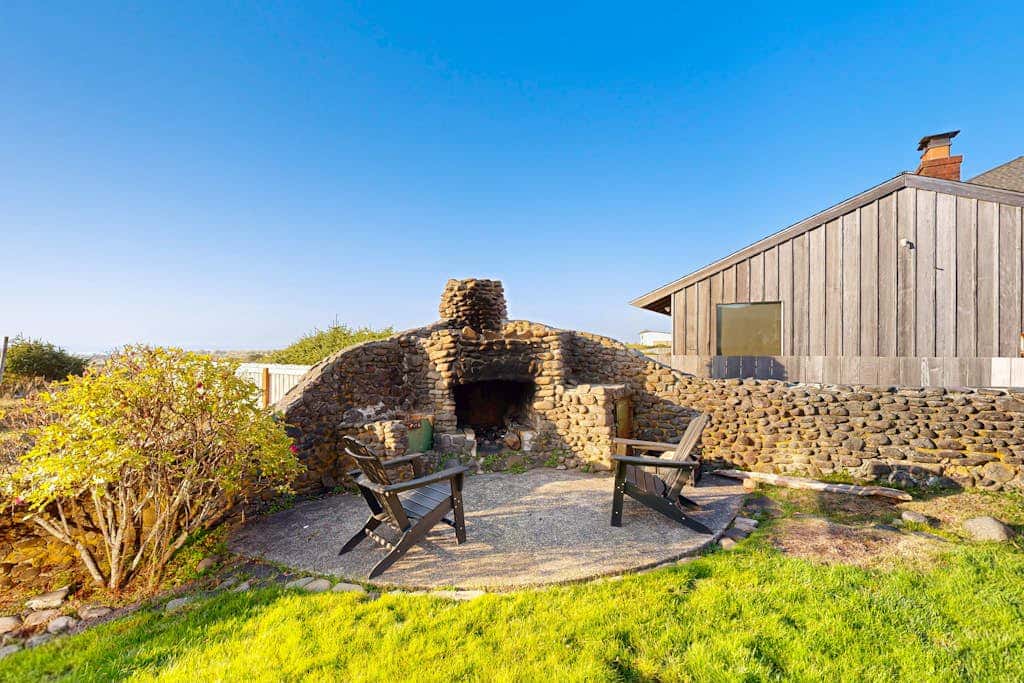 Dog-Friendly, Oceanfront Home with Free WiFi, Full Kitchen, & Outdoor Fireplace