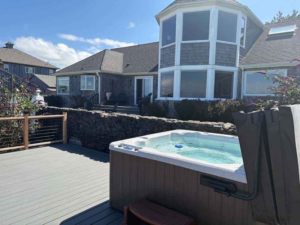 Dog-Friendly, Oceanfront Home with Free WiFi, Full Kitchen, & Outdoor Fireplace