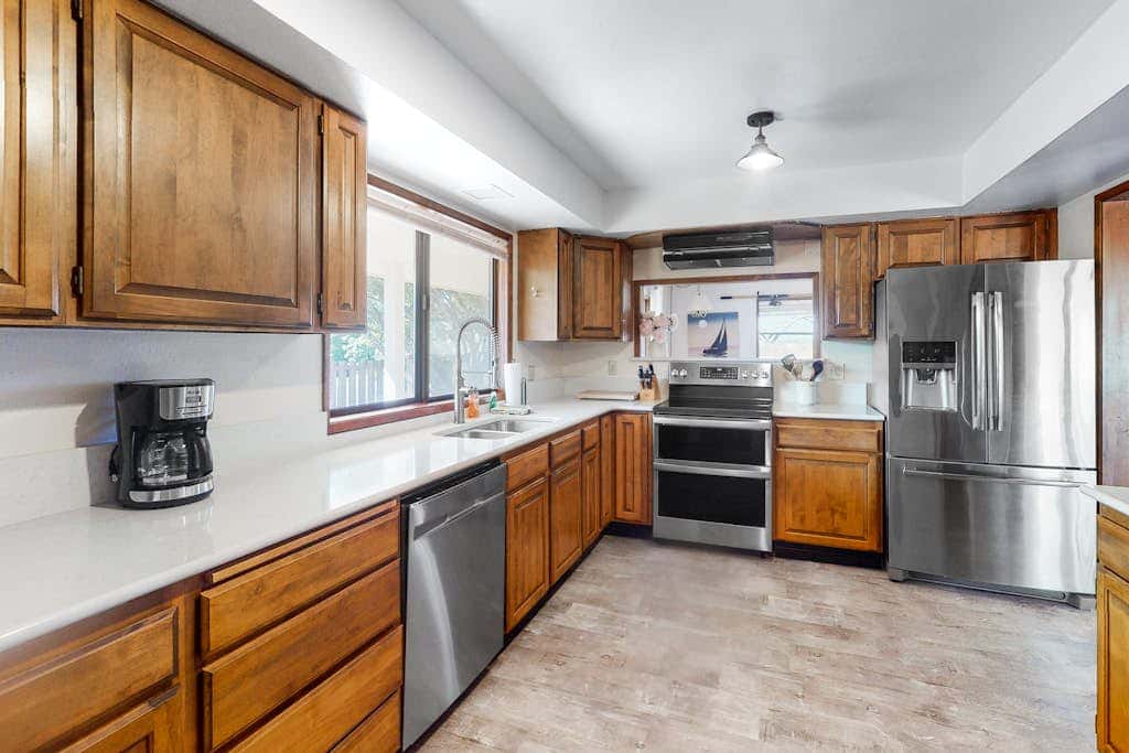 Dog-friendly house on Alsea Bay with bridge views, grill & private hot tub