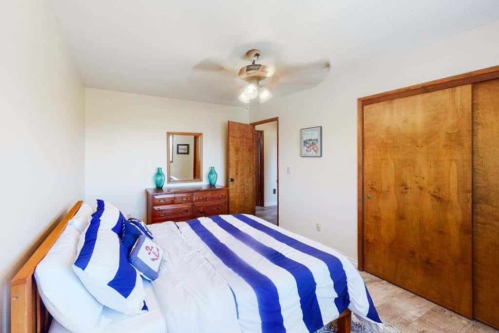 Dog-friendly house on Alsea Bay with bridge views, grill & private hot tub