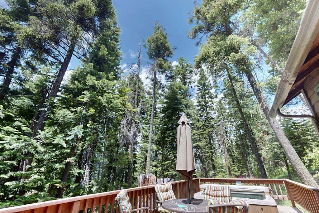 Vintage Cottage with Private Hot Tub, Fireplace & Deck - Walk to the Lake, Dogs OK