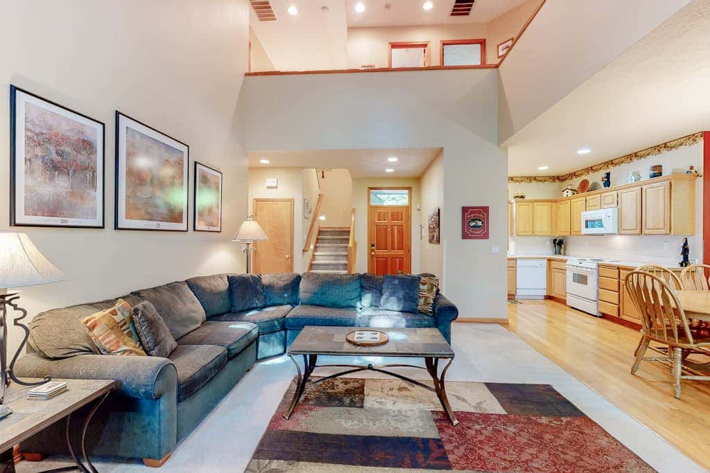 Golf-course-front home with hot tub & pool - easy ski & golf access