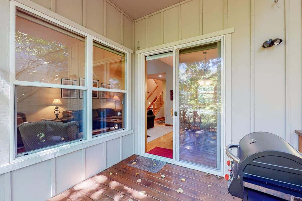 Golf-course-front home with hot tub & pool - easy ski & golf access