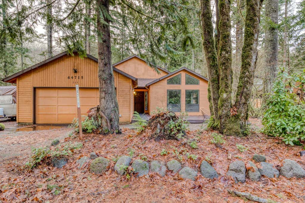 Spacious Mountain Home with Decks, Firepit, Grill, Wood Stove, W&D, & Free WiFi