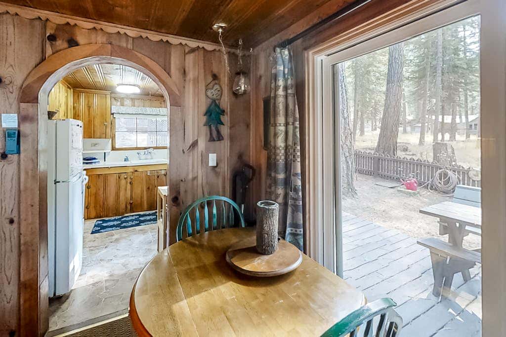 Woodland Cabin w/ Fenced Backyard, Deck, Front Porch & WiFi - Dogs Welcome