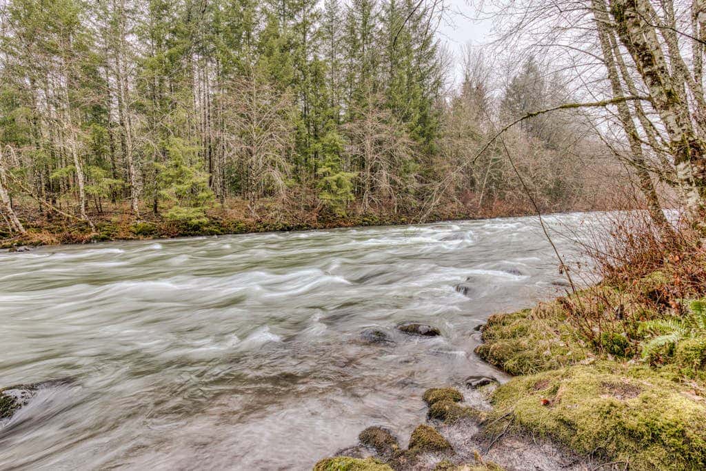 Charming, riverfront cabin with fireplace - dog-friendly