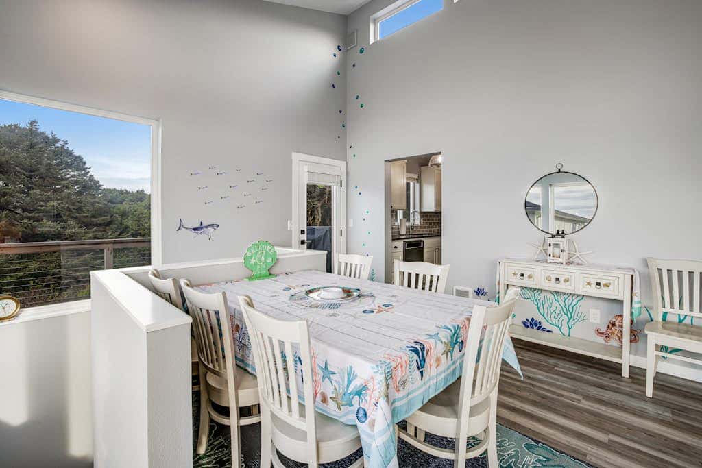 Oceanfront home with hot tub, private beach access & ocean views - dog-friendly
