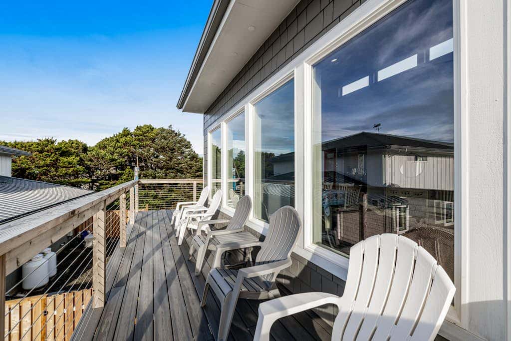 Oceanfront home with hot tub, private beach access & ocean views - dog-friendly
