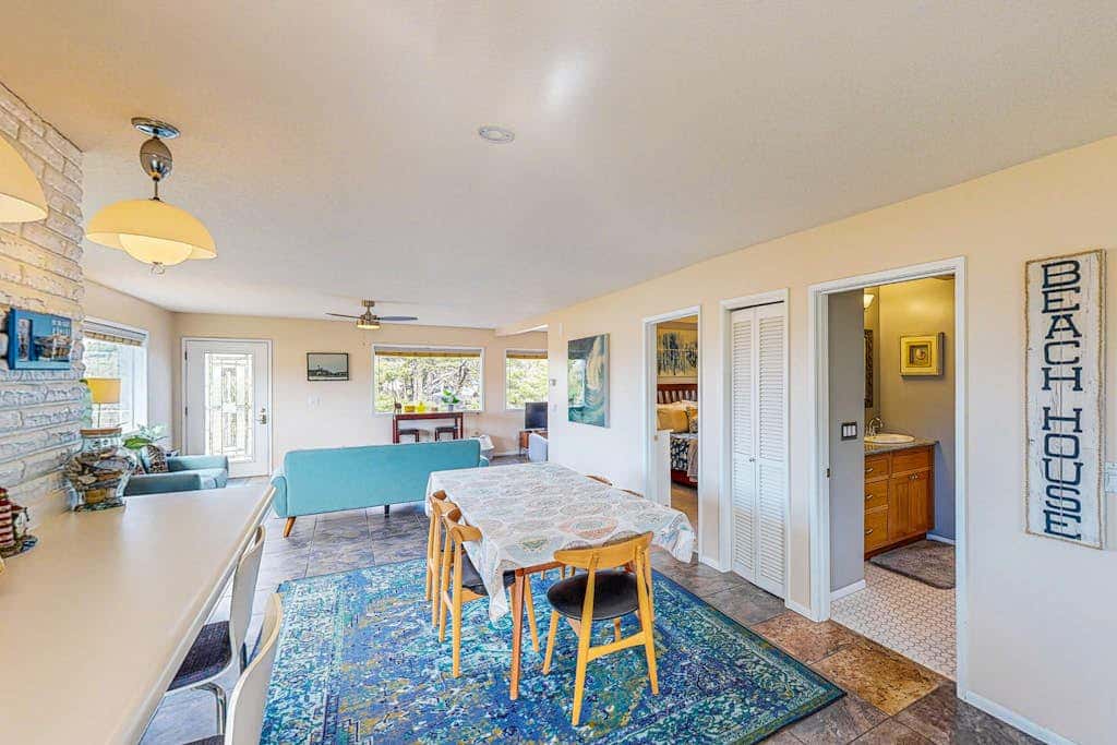 Ocean-view home - private hot tub, outdoor shower, dog-friendly - walk to beach
