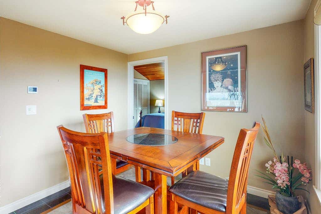 Oceanfront Home with Private Hot Tub, Ocean Views, Fireplace & Beach Access Path